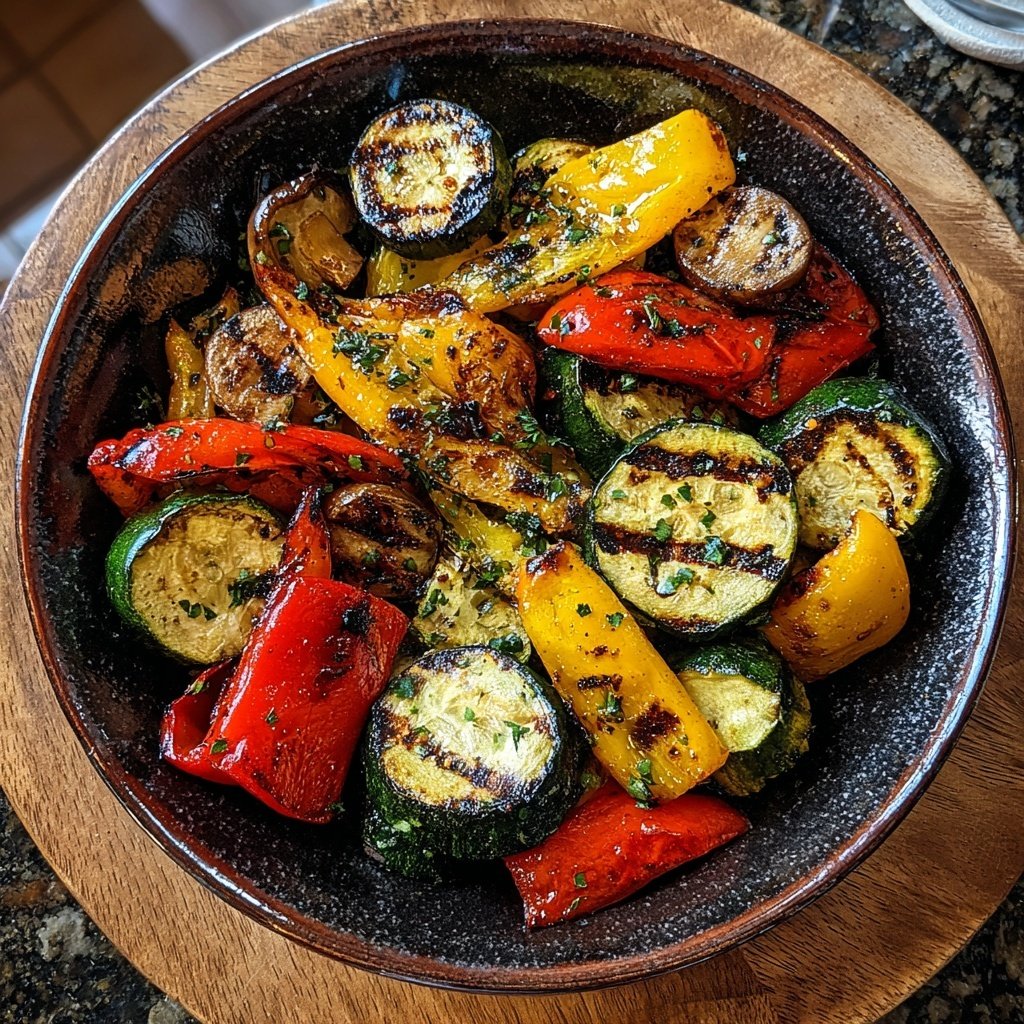 Grill Gemüse Pfanne