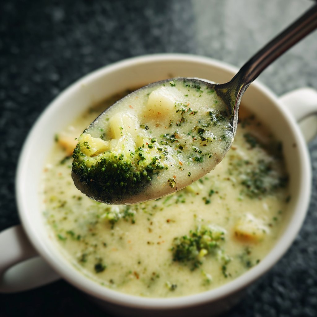 Blumenkohlsuppe mit Brokkoli