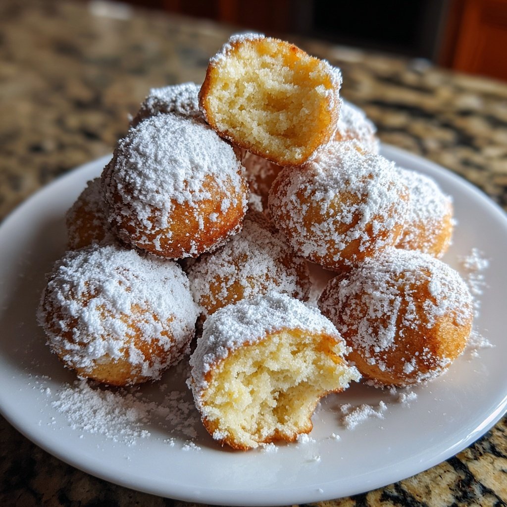 Quarkbällchen locker