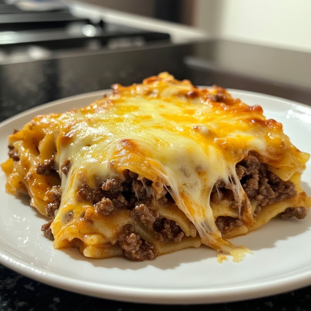 Hackfleisch Nudel Pfanne