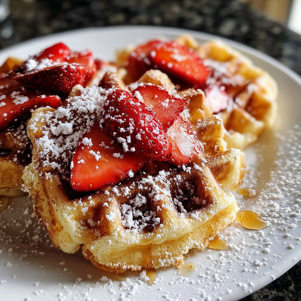 Waffeln selbst gebacken