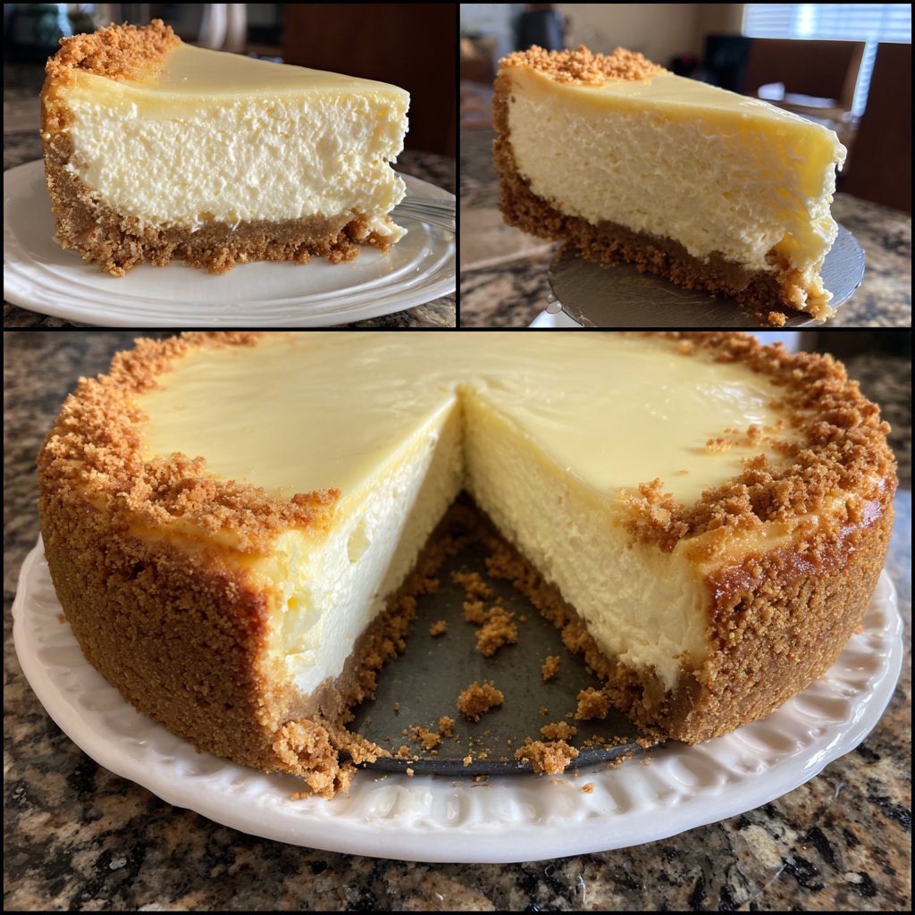 Käsekuchen mit Zitronen-Frischkäse-Creme