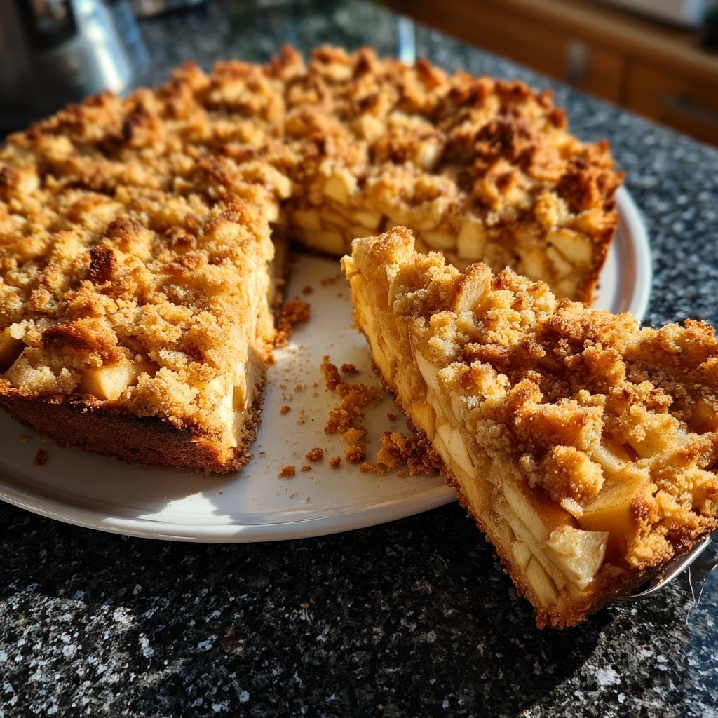 Backen & Desserts Apfelstreuselkuchen vom Blech