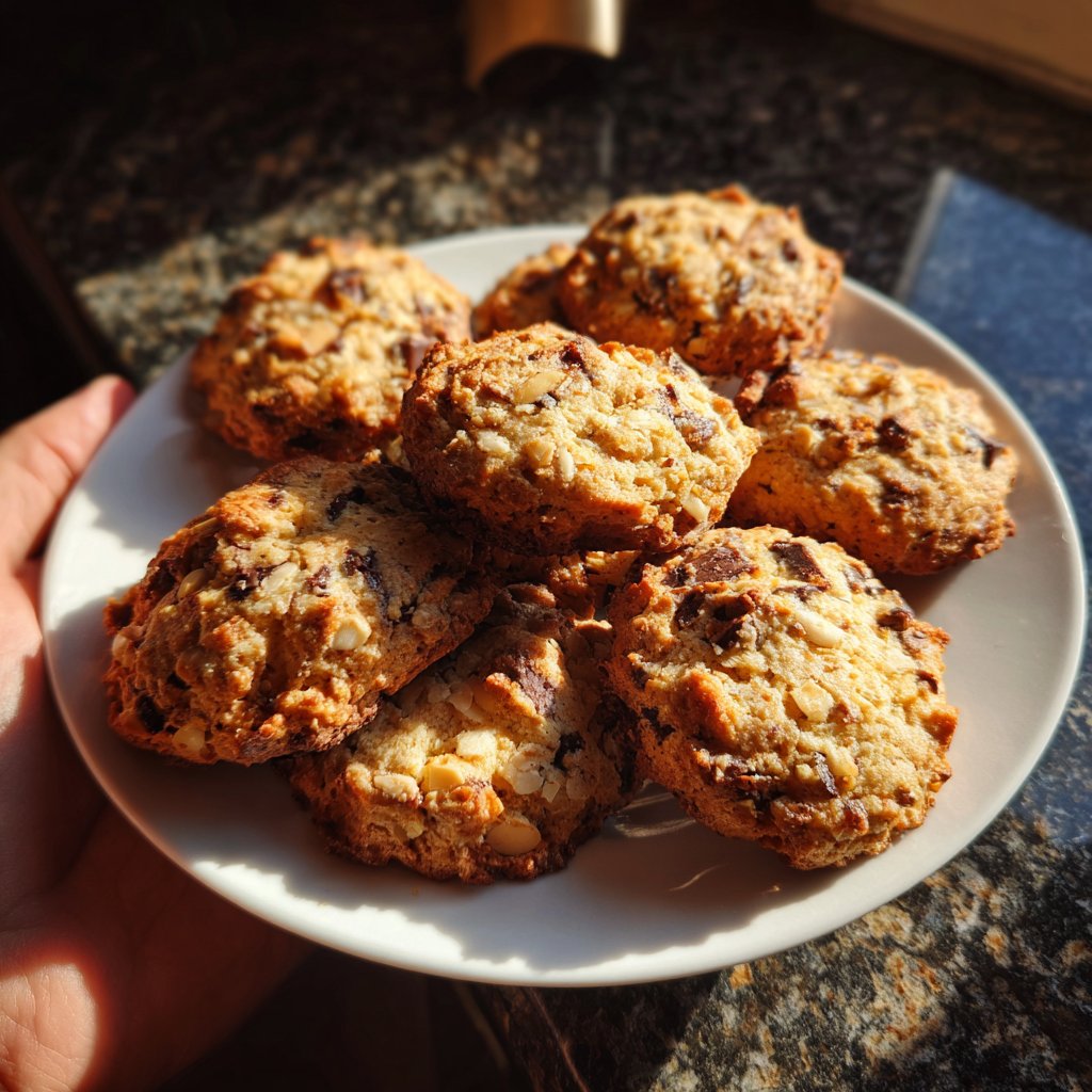 Cookies mit Dinkelmehl