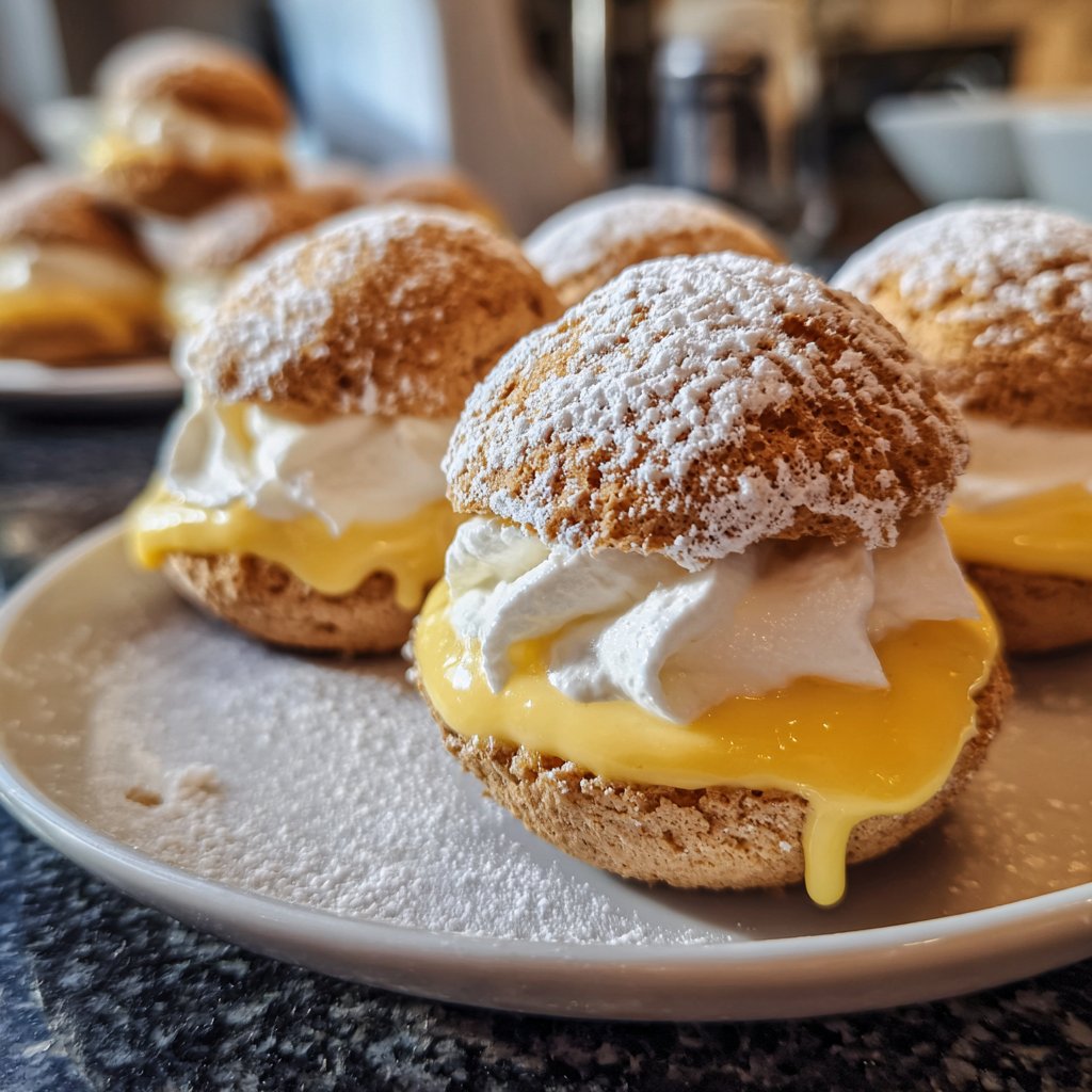 Mini-Törtchen mit Zitronencreme