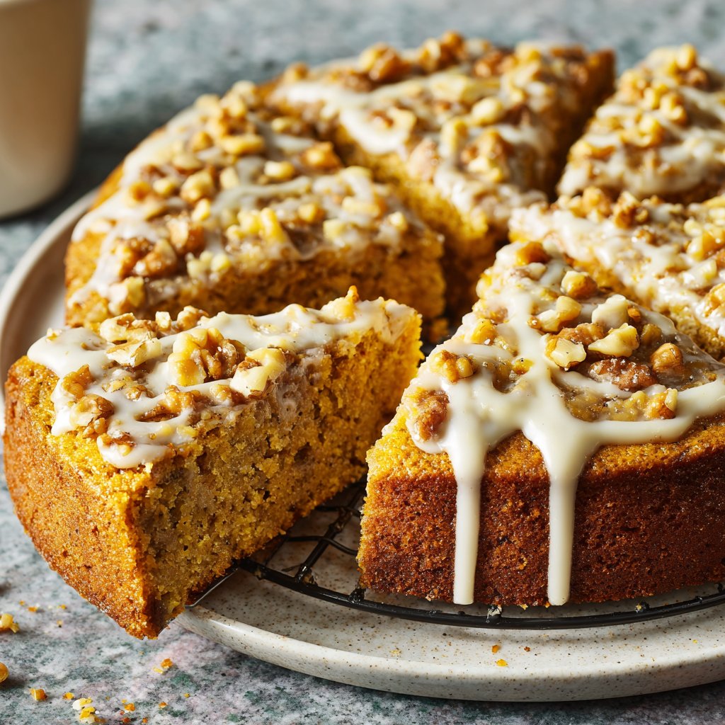 Karottenkuchen Mit Walnüssen