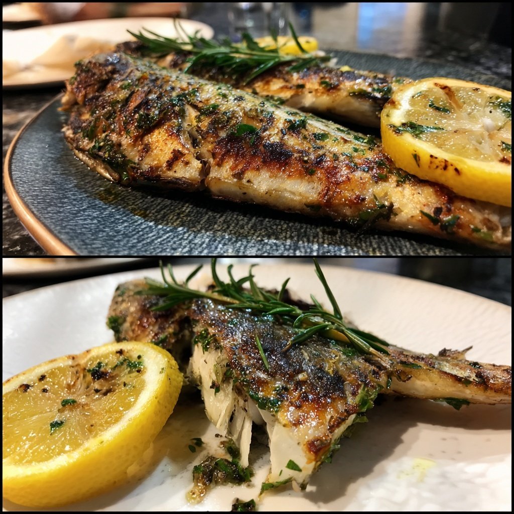 Gesund & Leicht Zitronen-Gegrillter Fisch
