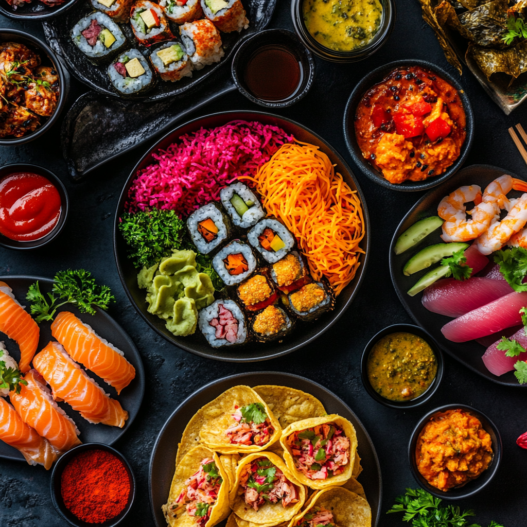 Köstlichkeiten rund um den Globus