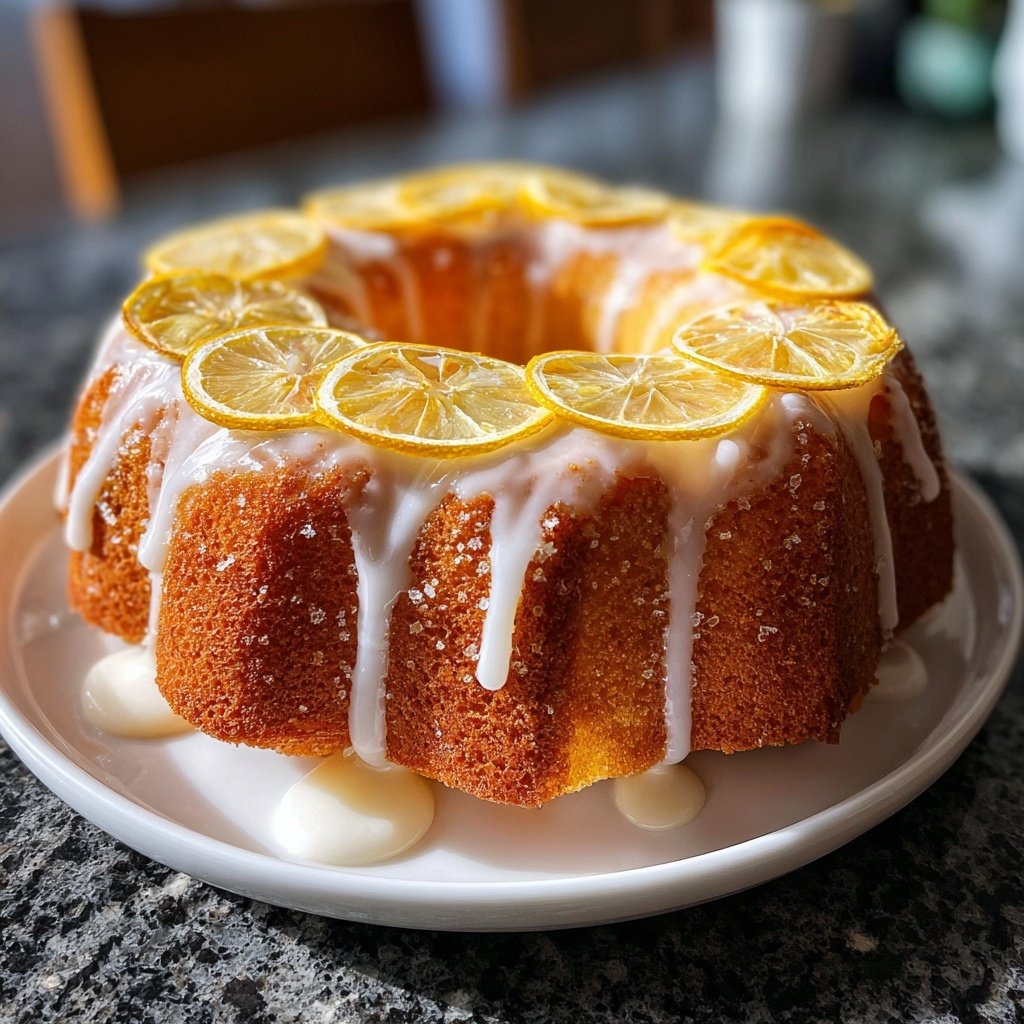 Zitronenkuchen fluffig