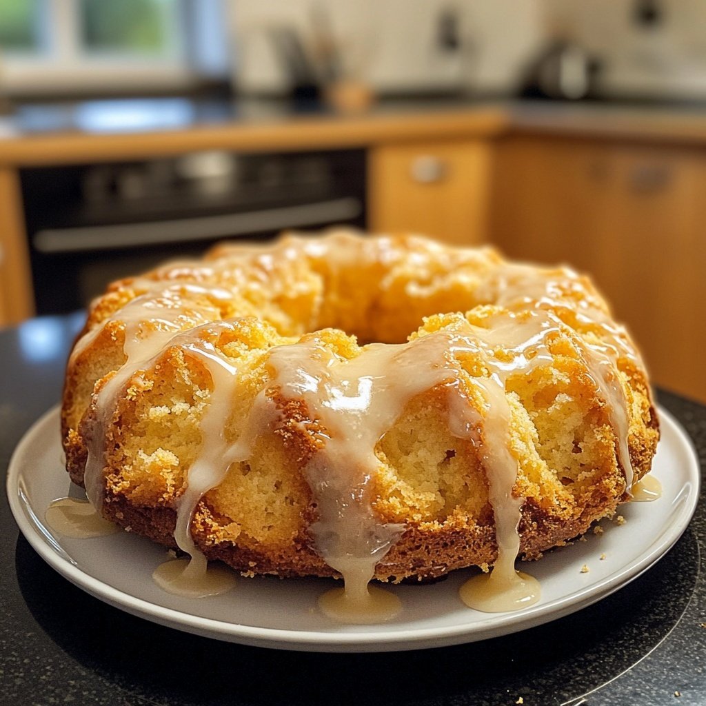 Zitronenkuchen mit Vanille