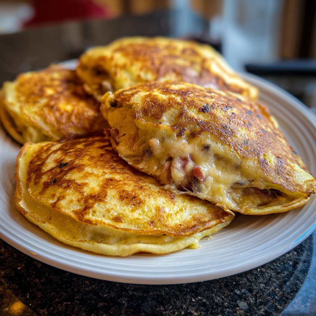 Pfannkuchen herzhaft gefüllt