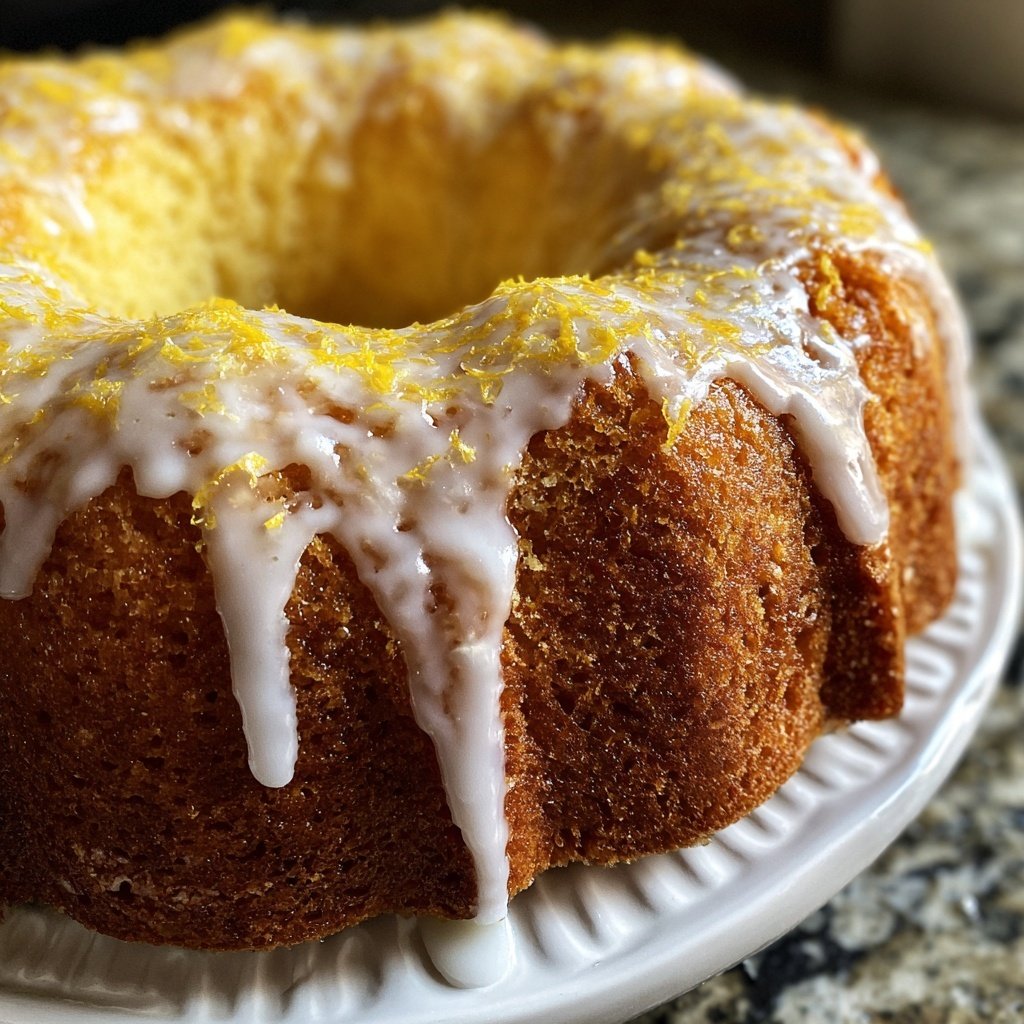 Zitronenkuchen mit Joghurt